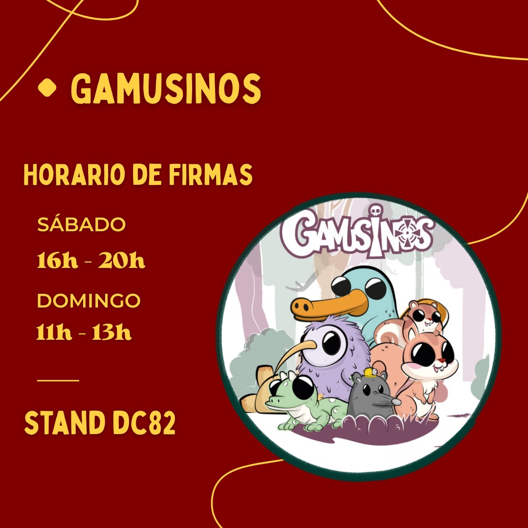 CroquetaGames's tweet photo. No te quedes sin tus juegos firmados en @FeriaInterOcio 
Ven a nuestro stand y llévatelos personalizados 💛
#juegosdemesa #interocio #CroquetaGames https://t.co/kCSZGgRmzz
