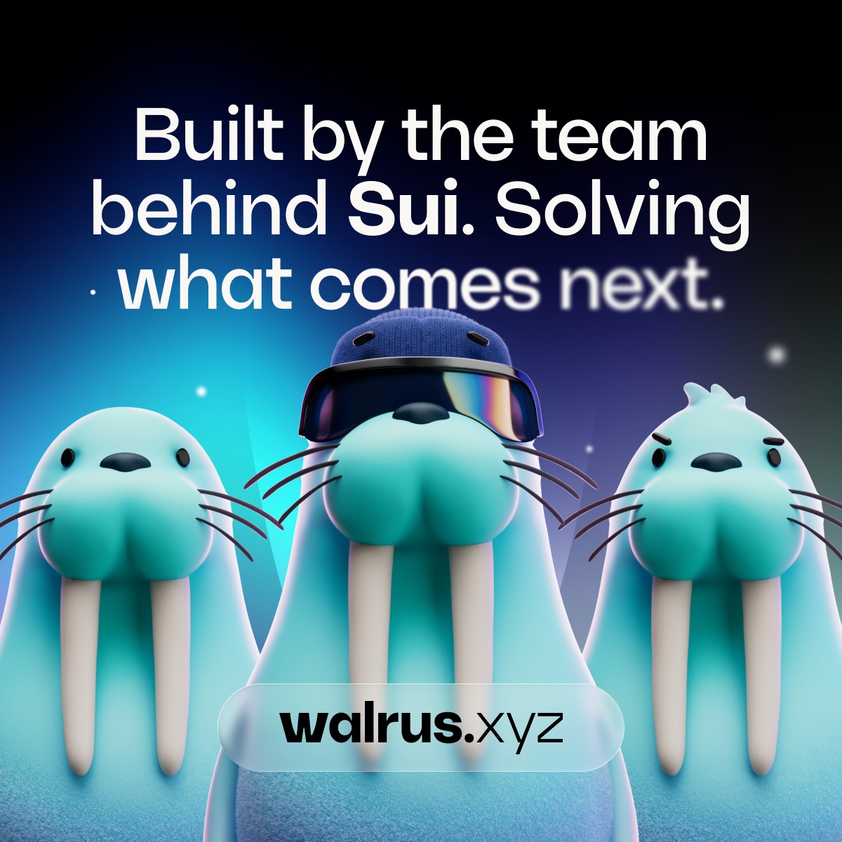 WalrusProtocol's tweet photo. Meet Walrus, the verifiable data platform for AI and DeFi.