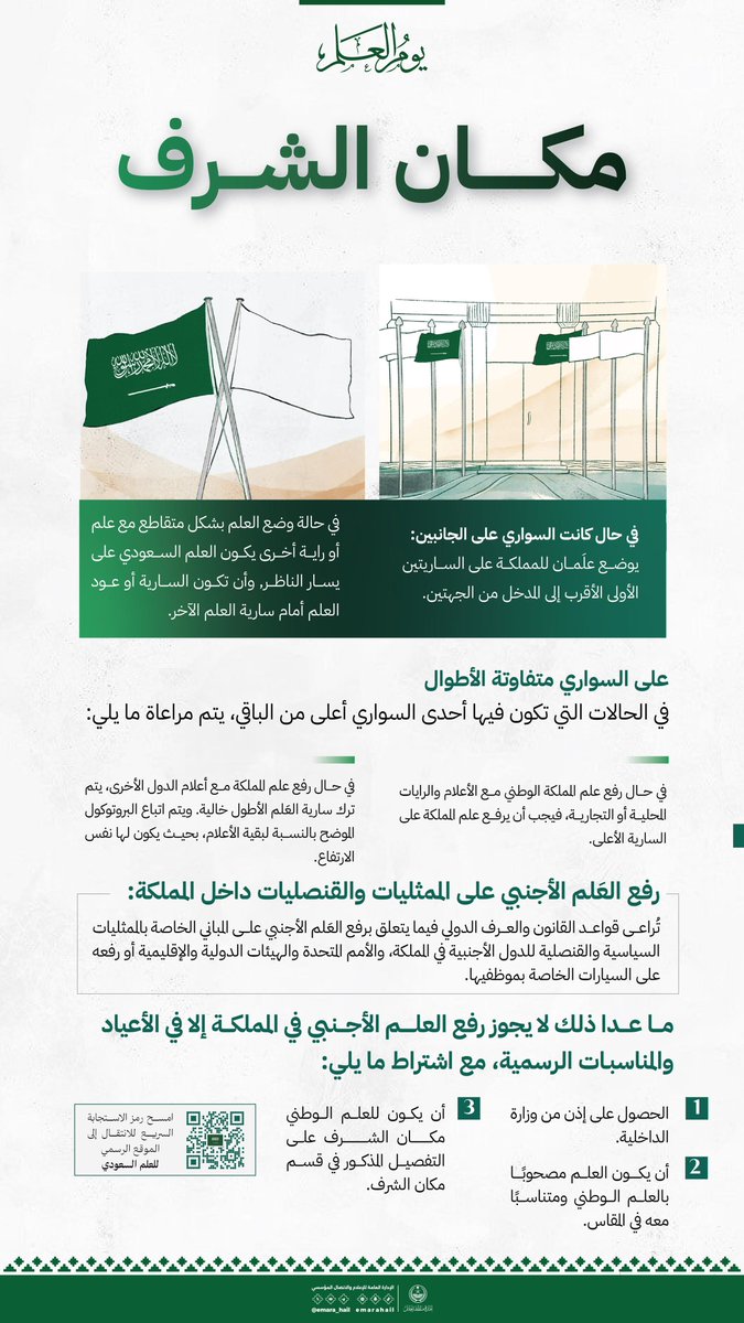 emara_hail's tweet photo. مكان الشرف للعلم ..

 #يوم_العلم https://t.co/ZYJPdOw6ol