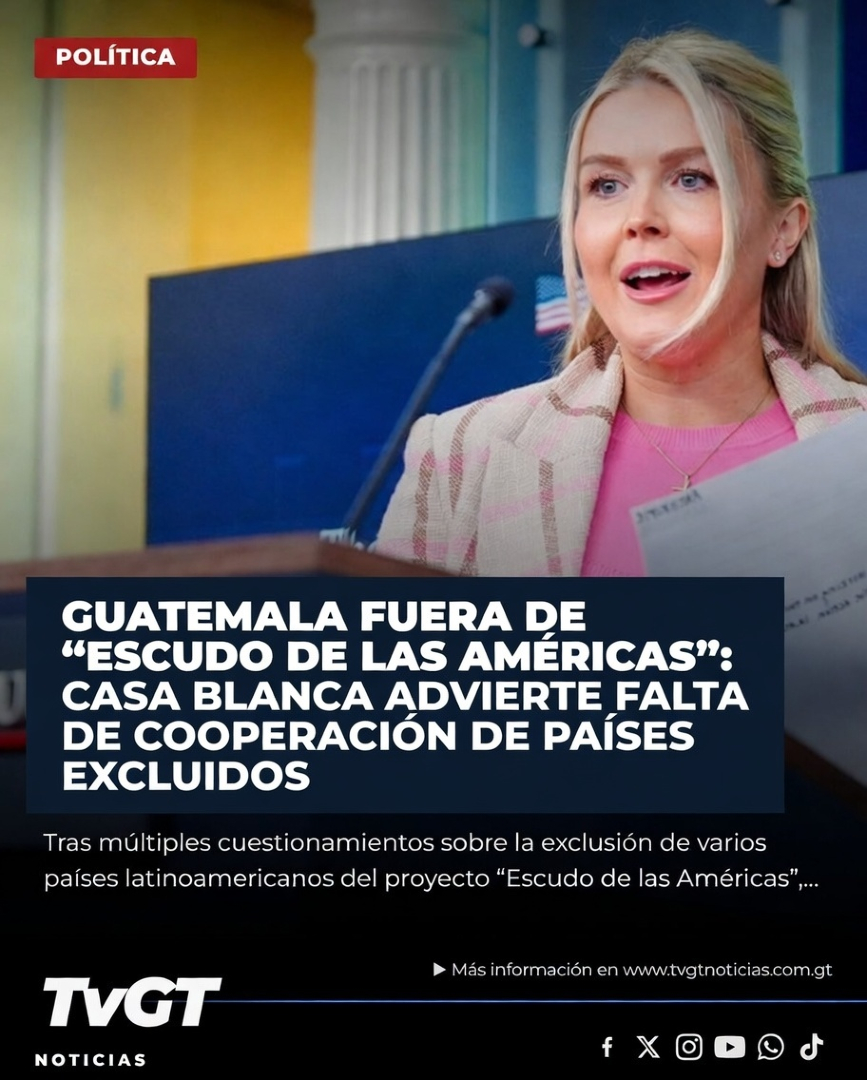 #Diplomacia | Guatemala queda fuera del proyecto “Escudo de las Américas”. La Casa Blanca señala que las invitaciones responden al nivel de cooperación y confianza con EE. UU. El presidente Bernardo Arévalo, no figuro entre los invitados pese a afirmar mantener una relación