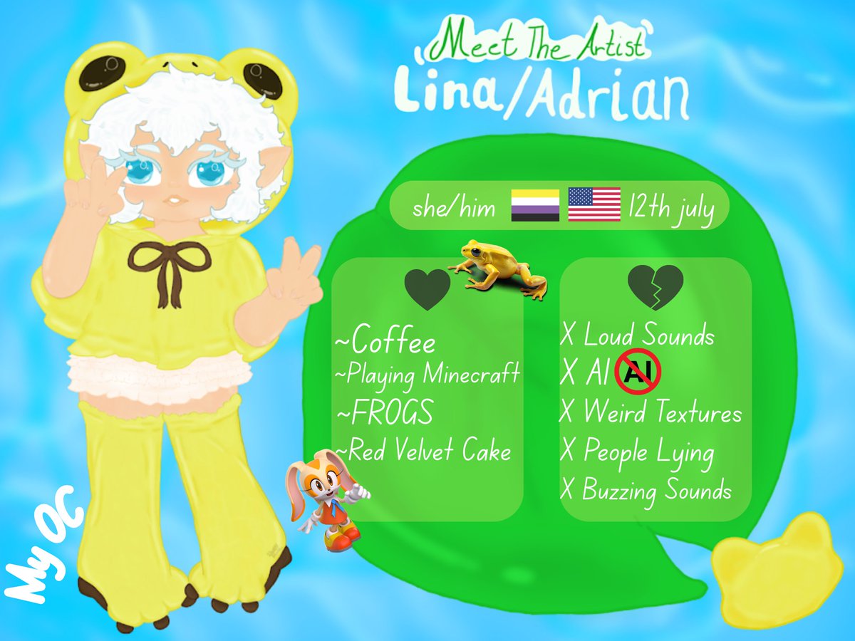Sleepy_pixie_'s tweet photo. 🫧🌱 Meet the Artist 🌱🫧
~•~
~•~
~•~
#artist #digitalart #digitaldraw https://t.co/5FVOO3yNdQ