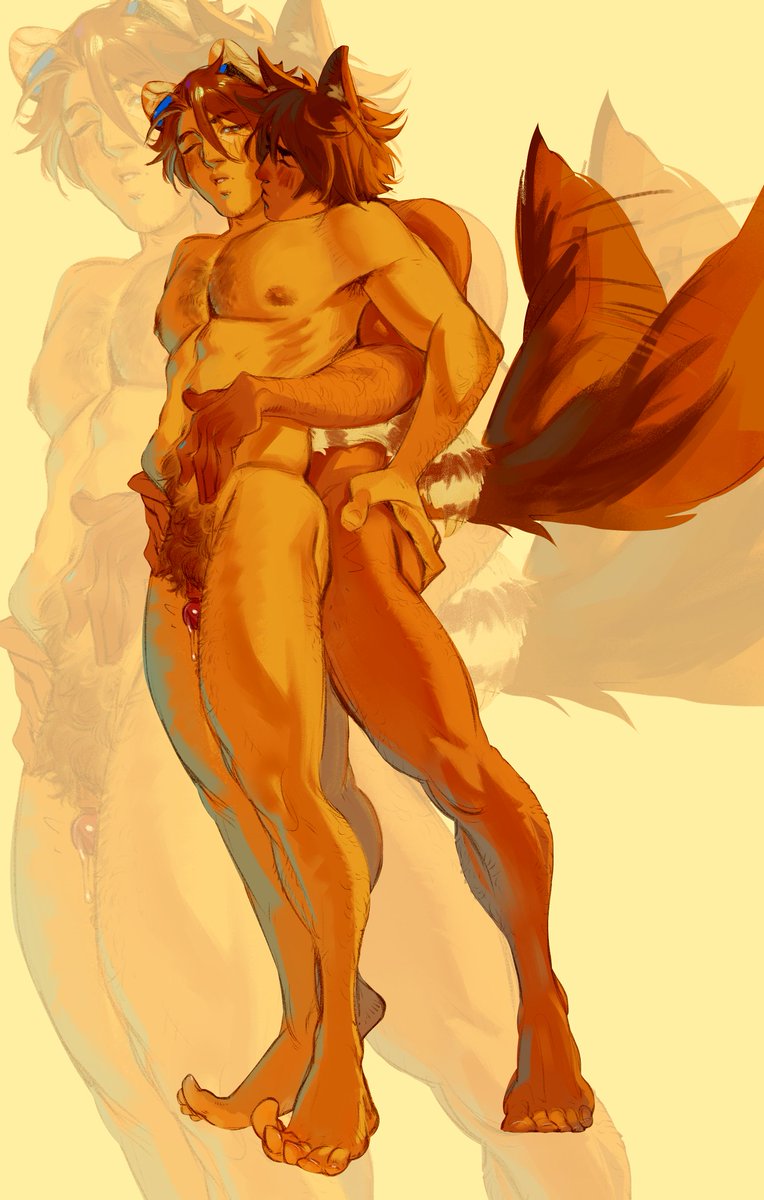 irisart_nsfw's tweet photo. thigh job #alesh #wulfgard https://t.co/OukMTJK3Iu