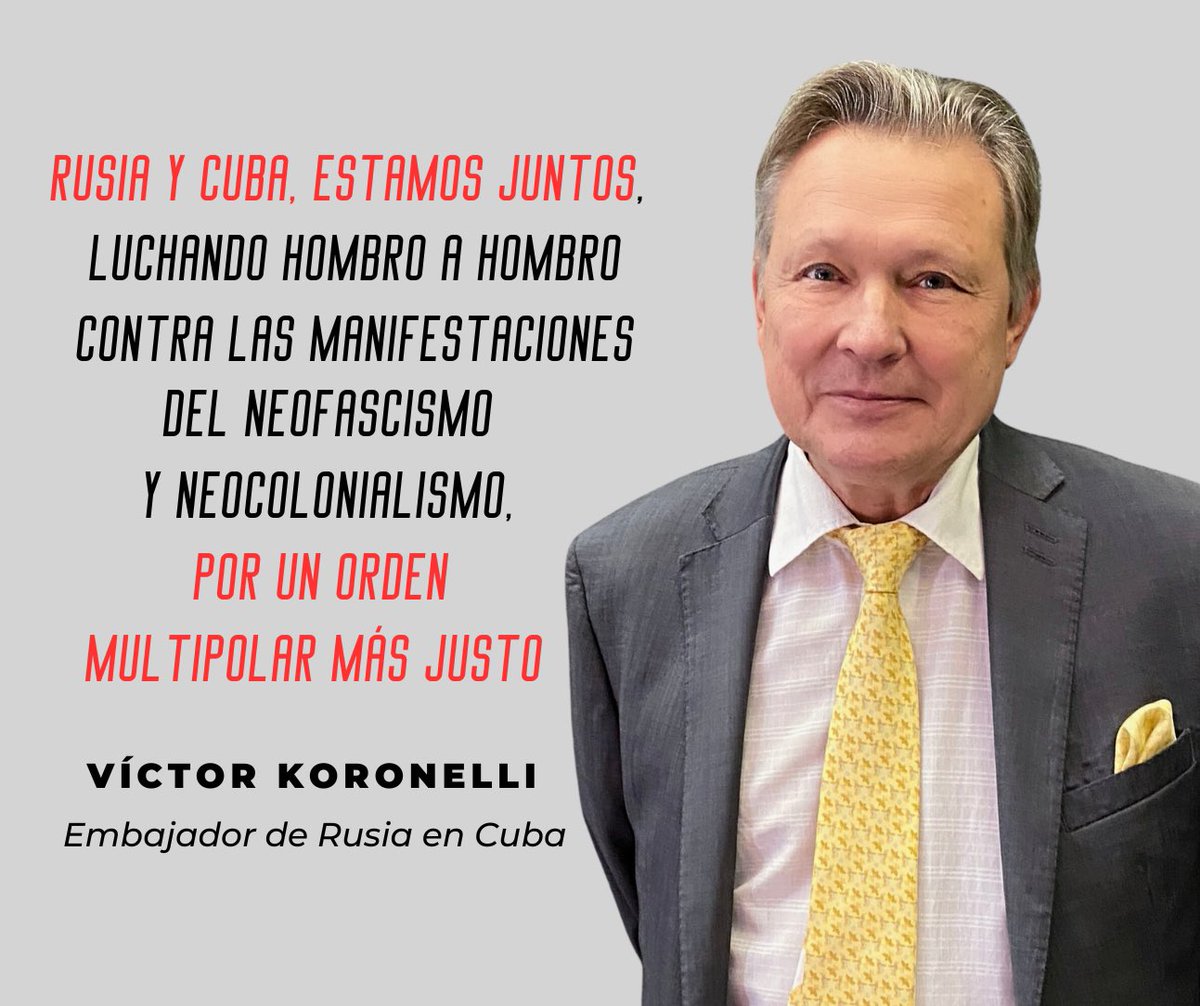 Embajada de Rusia en Cuba tweet media