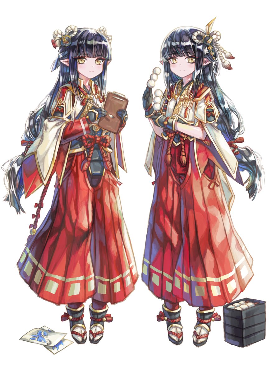 🖌️ミノト&ヒノエ 🍡     #モンハン 