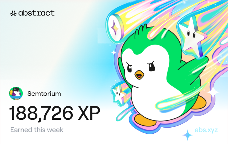 Not so bad XP for this week.

I will focus <a href="/MoodyMights/">Moody Mights | ARCHIVES • SOLD-OUT</a> Drops more.