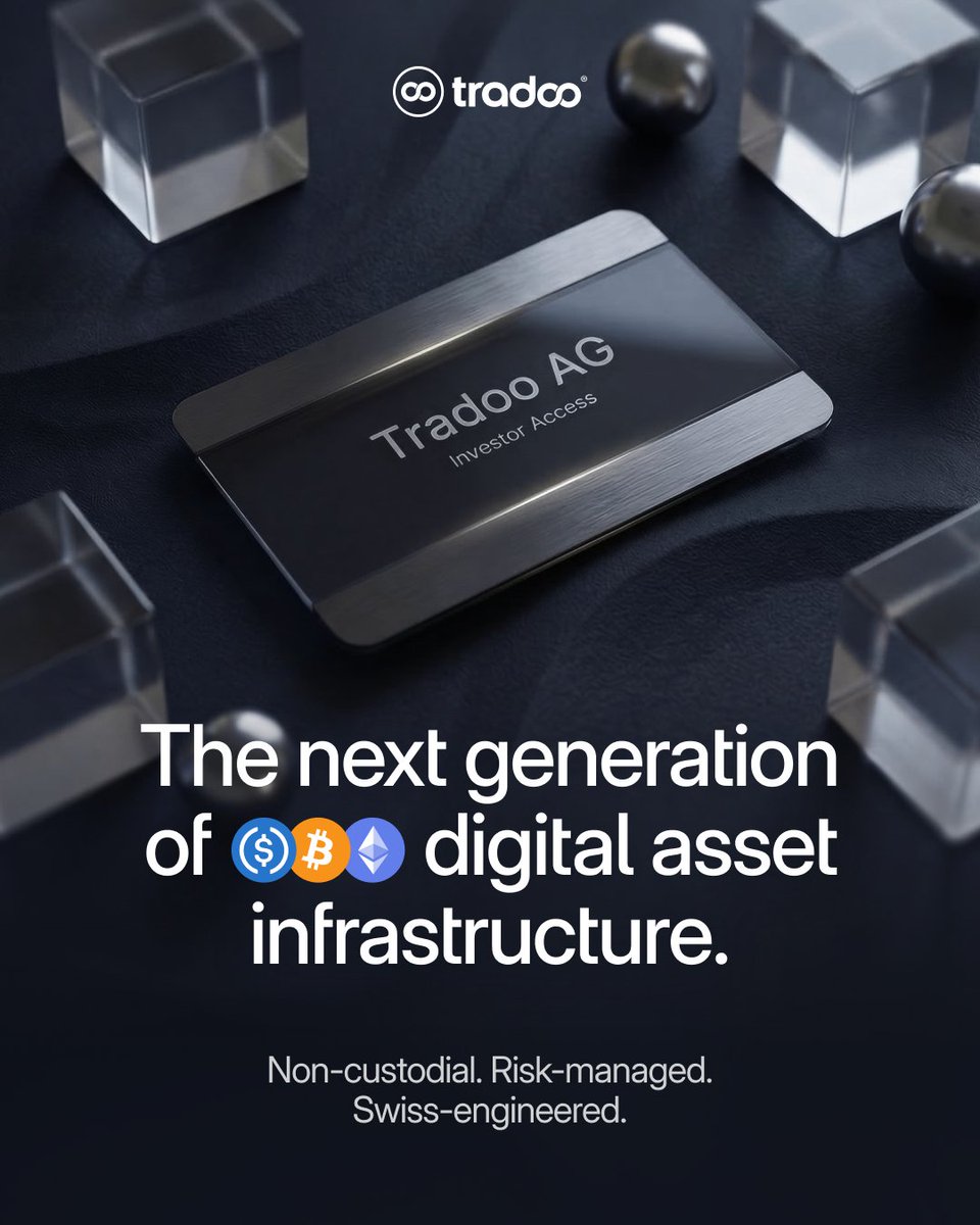 tradoo_finance's tweet photo. Investor access is now open for Tradoo’s upcoming Seed 1 private round.

We are building digital asset infrastructure for the next generation of wealth management with a clear focus on non custodial architecture, structured risk management, and Swiss engineered standards.

Access to the round starts through the preregistration process on our website. After registering, interested investors receive access to the offering documents and business plan.

Seed 1 shareholder benefit

According to the current structure, Seed 1 shareholders are expected to receive preferred access to the planned Tradoo token.

• USD 0.10 planned entry price for Seed 1 investors
• USD 0.40 planned public sale price
• Automatic whitelist access for Seed 1 shareholders
Round details
• Soft Cap CHF 500,000
• Hard Cap CHF 4,000,000

Register now and discover more benefits 👇
https://t.co/c06fkPYx9m

#Tradoo #Seed1 #InvestorAccess #PrivateRound #DigitalAssets #WealthTech #NonCustodial #Fintech #swissmade