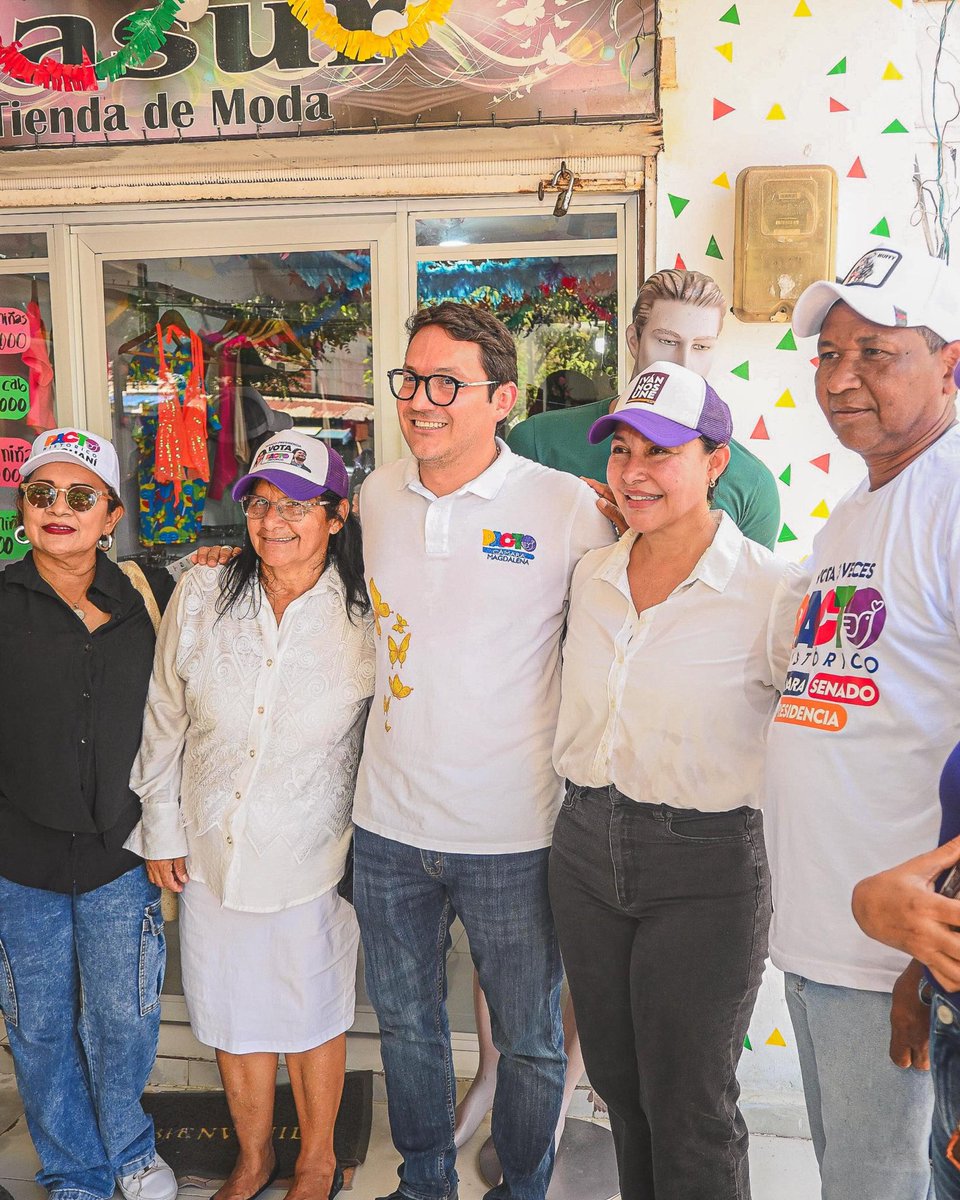 ¡PACTO HISTÓRICO HACE HISTORIA EN EL MAGDALENA! 💛💙❤️💚💜

Gracias al respaldo irrestricto de los magdalenenses en cada municipio, corregimiento, veredas y caseríos, hoy este proyecto político tiene el primer representante a la cámara y la primera senadora en este hermoso