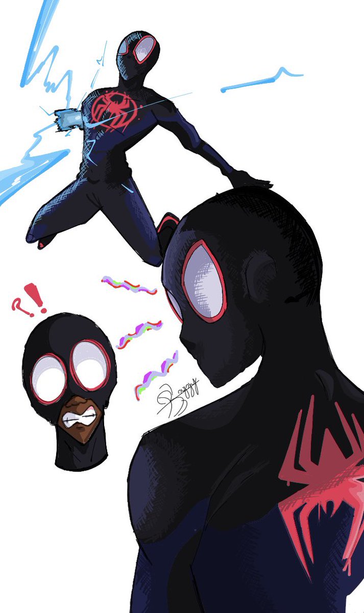 Miles morales 
#drawing
#dessin
#spiderman