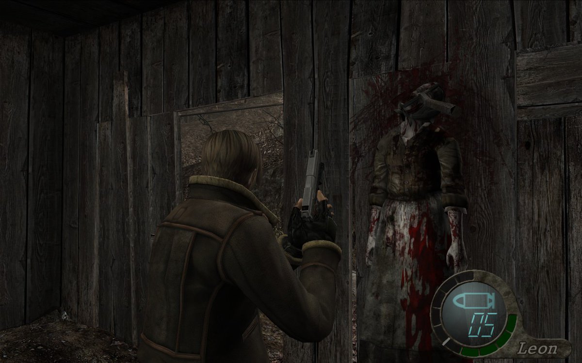 STsougkranis's tweet photo. God damn if this isn't the best fan made HD mod of a game I have ever seen, then I kinda fear for my geriatric memory #RE4 #RE4HDProject
PS: Witcher 3's texture and lighting mods kinda come close? https://t.co/zxaDscYOE8