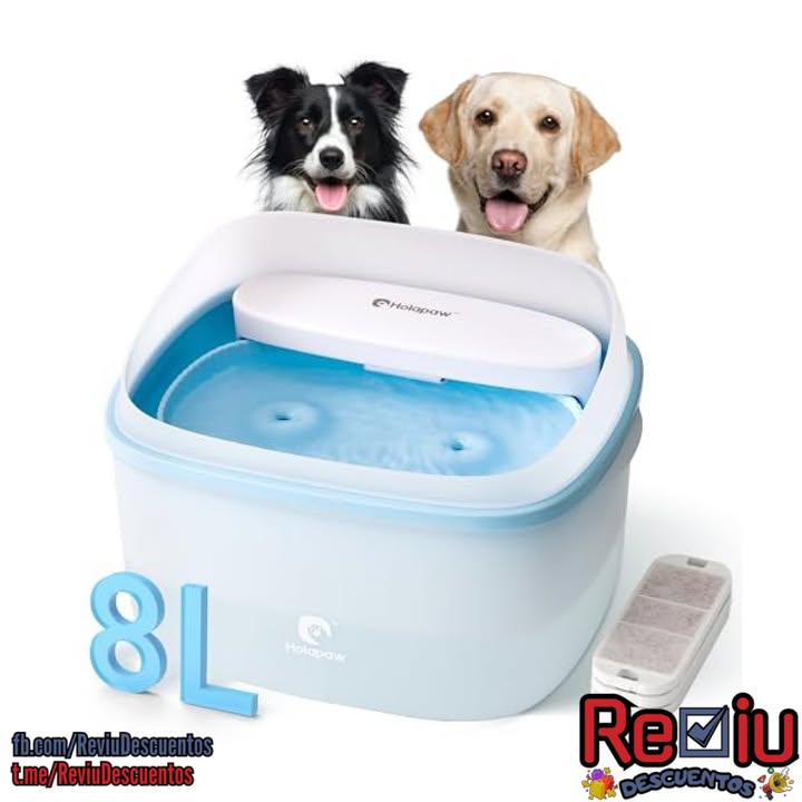 ReviuDescuentos's tweet photo. 🔥¡No te pierdas esta oferta!🔥
¡50% de descuento! ✅$19.99

¡Aprovecha el envío gratis! 📦💨

Ideal para tus mascotas 🐶🐱
¡Compra ahora y ahorra! 💸 https://t.co/w7HqqZNrqC
