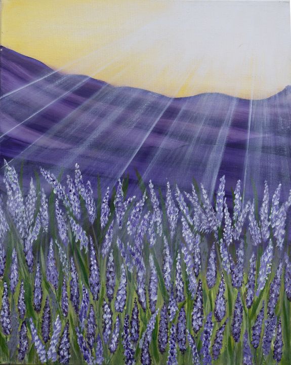 Gudriniece's tweet photo. Art of the Day! "Lavender Harmony". Buy at: https://t.co/30AUTK8BKH https://t.co/t5QKOJiSIO