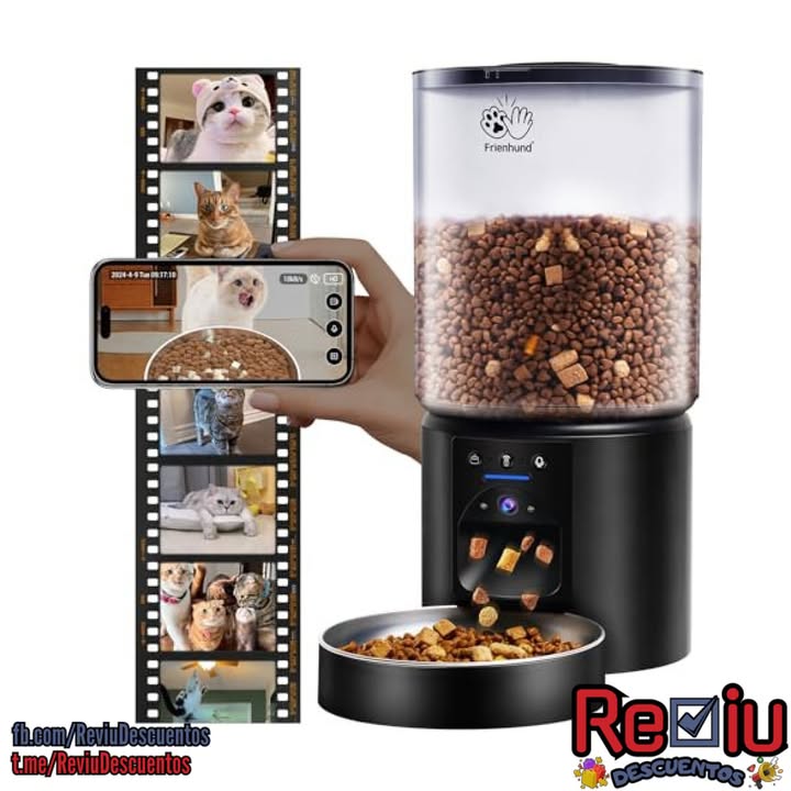 ReviuDescuentos's tweet photo. 🔥¡Aprovecha esta oferta!💰 
✅$29.99 con 45% Off! 
¡ENVÍO GRATIS! 🚚 
Regala a tu gato lo mejor. 🐱✨ https://t.co/k5kZ2pj78W