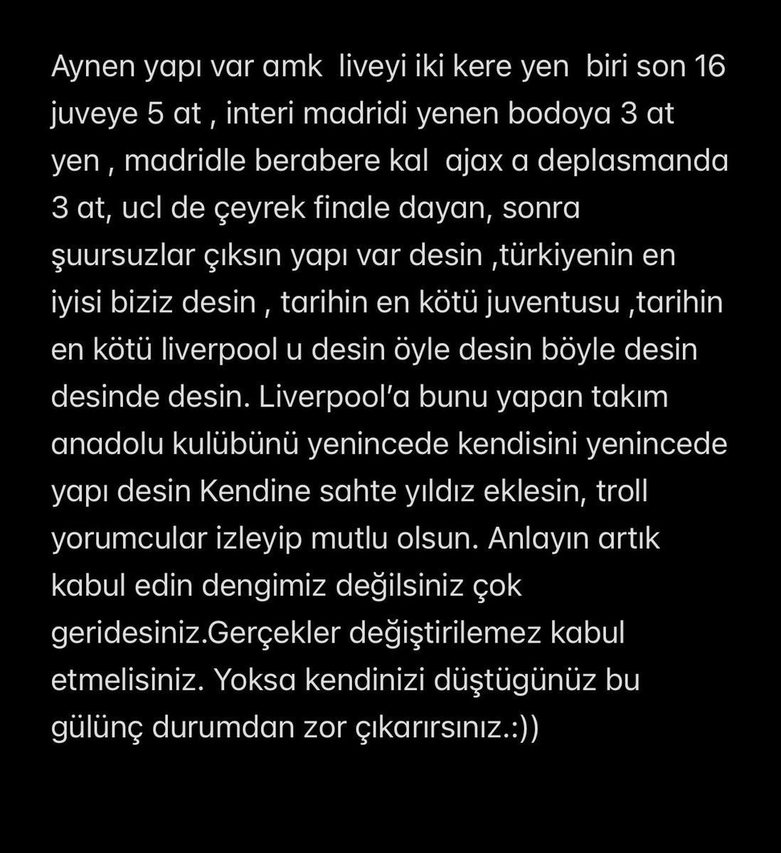 Türkiyenin en büyüğü #Galatasaray ♥️💛#GSvLIV #ChampionsLeague