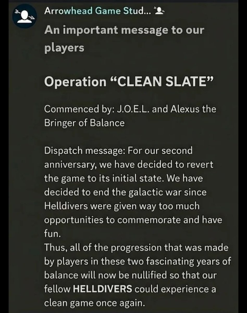 Helldivers NOW tweet media