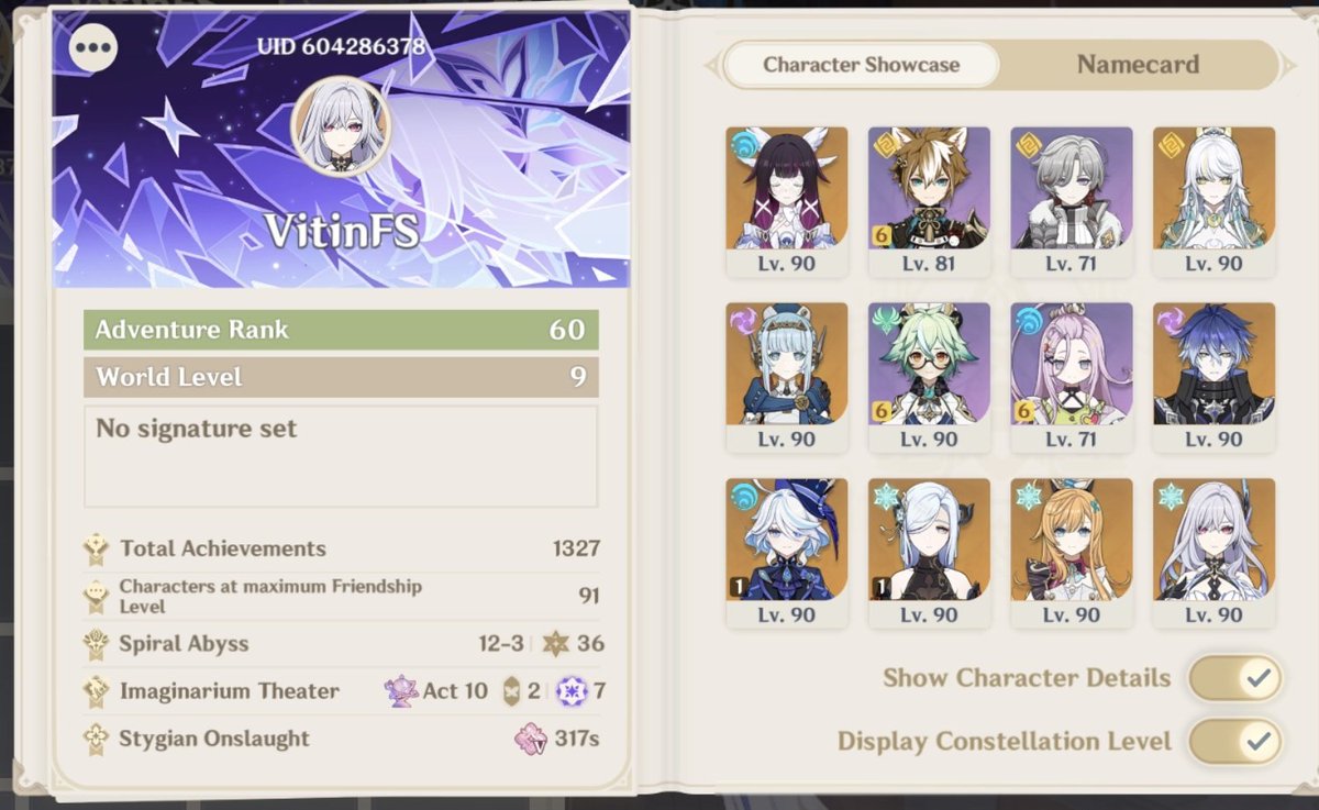 vitin_fs's tweet photo. me vs my genshin profile https://t.co/zU0T40QsWk