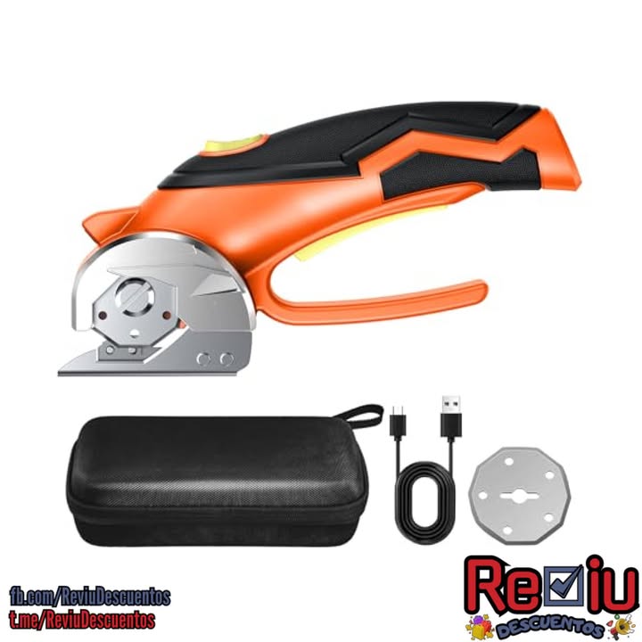 ReviuDescuentos's tweet photo. 🔥¡Aprovecha esta oferta!🔥

✅$13.49 
¡55% de descuento! 🤑

Cortador de cartón inalámbrico 
ideal para cazadores de ofertas. 🎉

¡Compra ya y ahorra! 💰 https://t.co/THzeTf7QqV