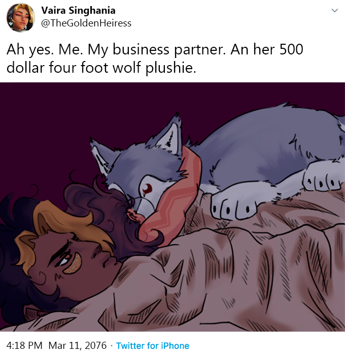 RlWolfy's tweet photo. Not the dominetta I promised but I had this in mind for a while #Dominetta #Vendetta #Overwatch https://t.co/Drb8kWNkXr