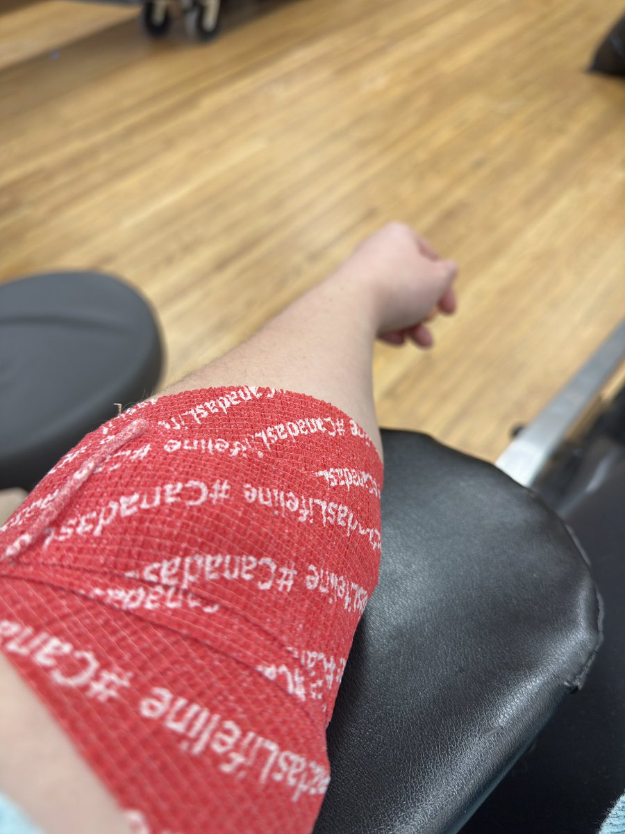 Donation 58 in the books <a href="/CanadasLifeline/">Canadian Blood Services</a>