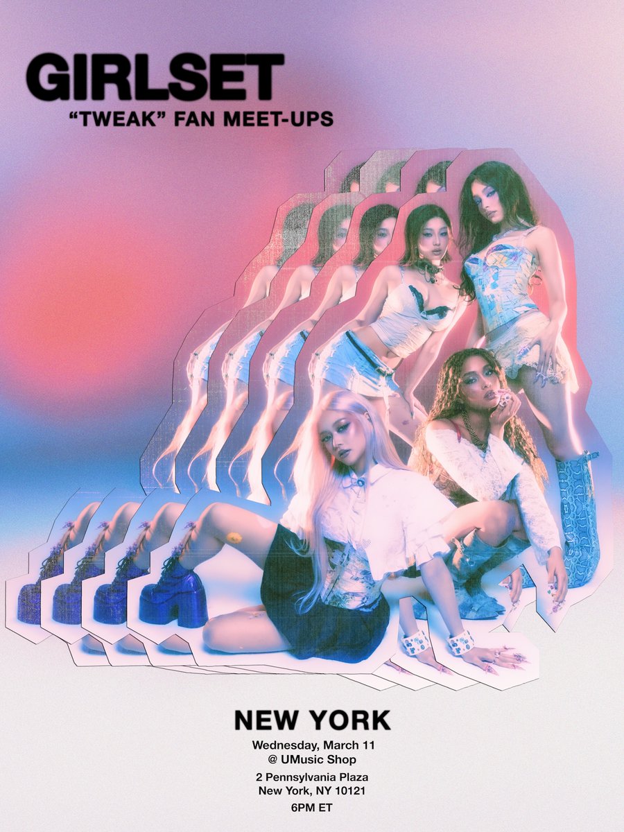kpopconcerts's tweet image. [ICYMI] GIRLSET to Celebrate “Tweak” With Fan Meet-Up at UMusic Shop NY

🔗: kpopconcerts.com/k-pop-news/gir…

#GIRLSET #Tweak