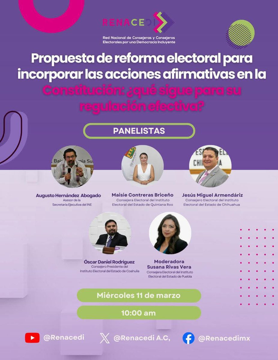 Por si es de su interés y nos puedan acompañar!