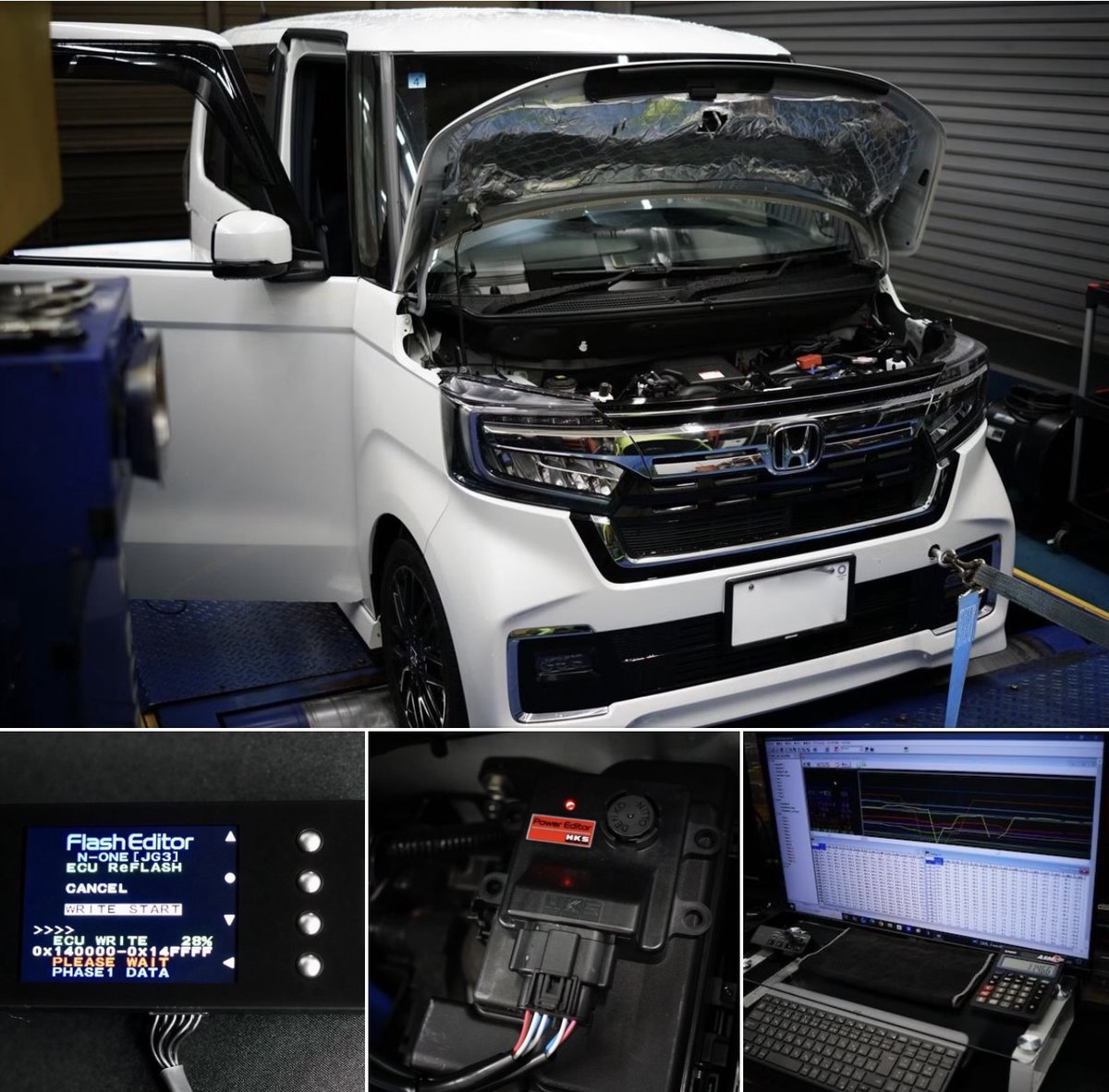 mcota0911's tweet photo. N WGN x HKS Flash Editor SA浜松Spec
HONDA  N BOXオーナー様の車両に【HKS  Flash Editor   SA浜松Spec】のインストール作業を行わせて頂きました。
詳しくは
https://t.co/cY5e8Y5gfR
#Nシリーズ
#HONDA
#JF3
#JG3
#JH3
#JJ1
#SA浜松
#AUTOBACS
#ECU
#FlashEditor
#HKS
#車 https://t.co/IGfGHpP56A
