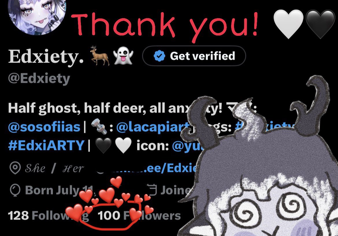 𝐄𝐝𝐱𝐢𝐞𝐭𝐲. 🦌👻 tweet media