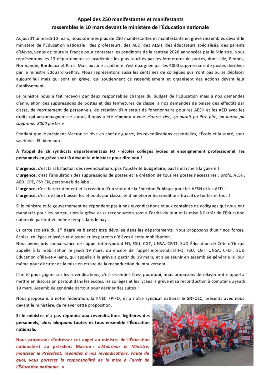 FNEC FP-FO tweet media