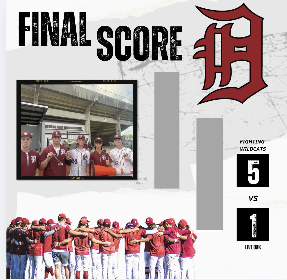 Destrehan HS Baseball tweet media