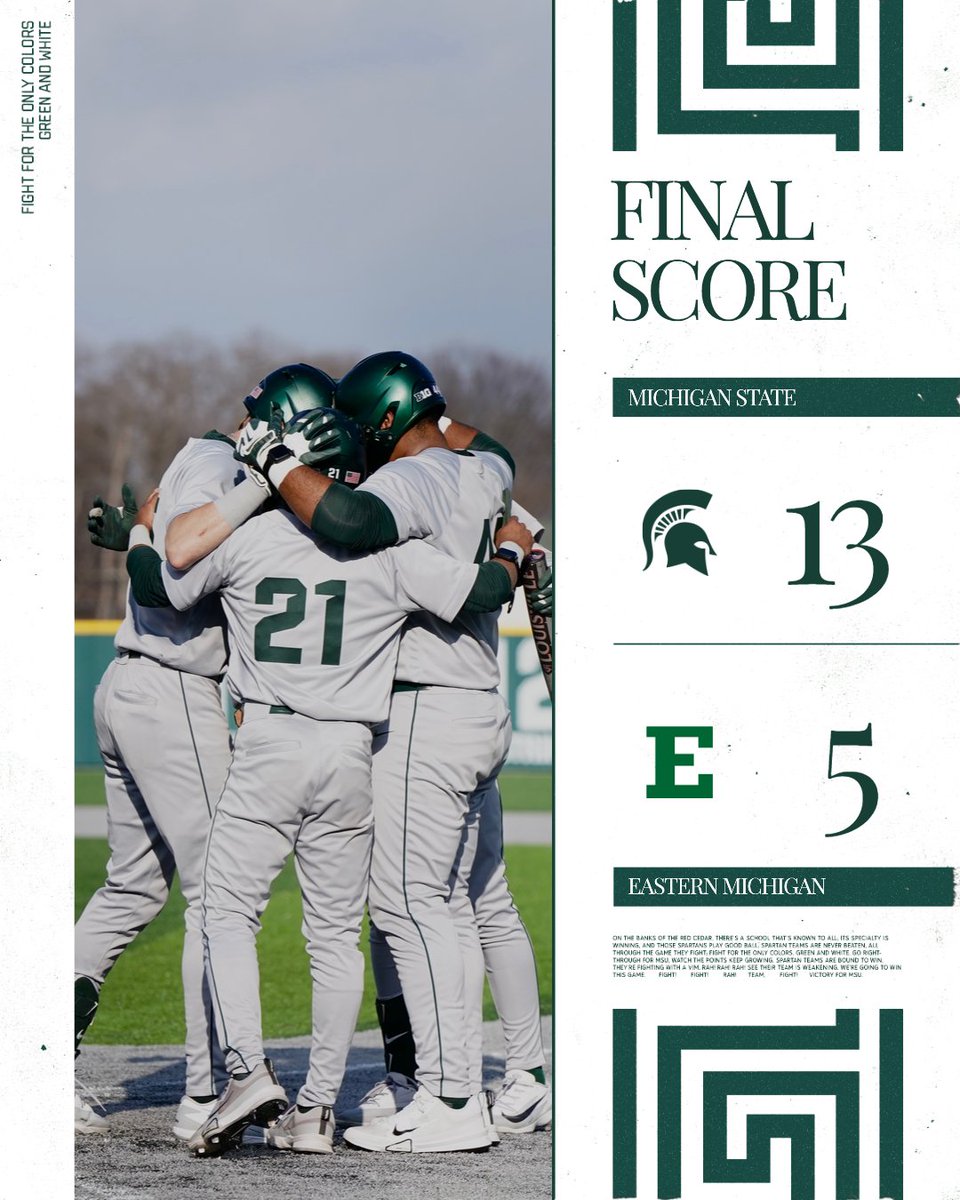 Michigan State Baseball tweet media