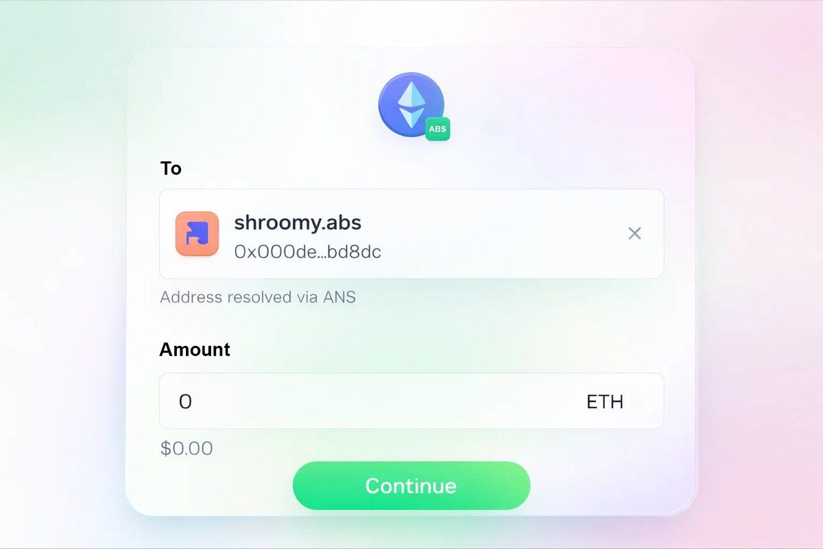 ANS | Abstract Name Service tweet media