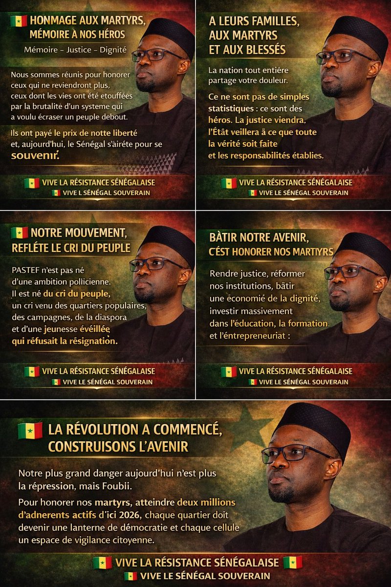 Saliou53356056's tweet photo. Un homme politique doit avoir un discours et un parcours notre leader à les deux 

@SonkoOfficiel 
@sonko2029 https://t.co/5jJi6OJb4q