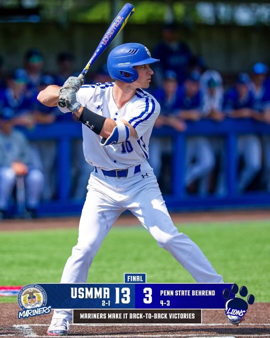 USMMA Baseball tweet media