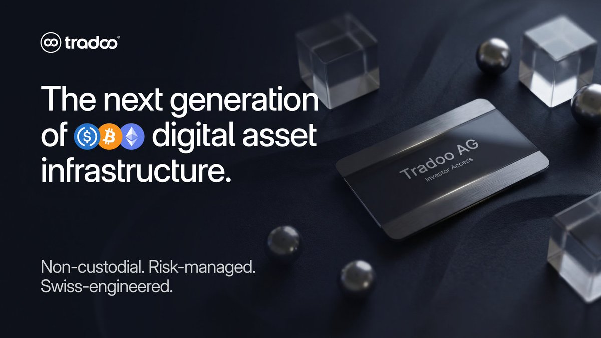 jens_herbst77's tweet photo. Big milestone ahead for @tradoo_finance.

We are opening investor access for our upcoming Seed 1 private round. At Tradoo, we are building digital asset infrastructure with a clear focus on non custodial architecture, structured risk management, and Swiss engineered standards.

After preregistration, investors can access the business plan, offering documents, and further details about the round.

Seed 1 shareholder benefit

• preferred access for Seed 1 shareholders to acquire the planned Tradoo token at USD 0.10 in the first presale round
• a planned public sale price of USD 0.40
• exclusive automatic whitelist status reserved for Seed 1 shareholders

Round details
• Soft Cap CHF 500,000
• Hard Cap CHF 4,000,000

Register now and discover more below 👇
https://t.co/w5yp50UtQJ

#Tradoo #Seed1 #InvestorAccess #PrivateRound #DigitalAssets