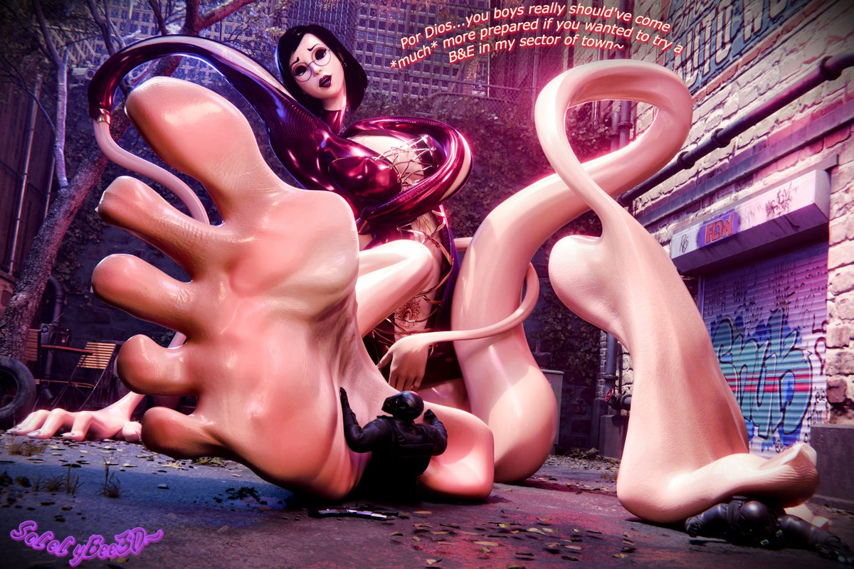 More Plastic Soles but this time it's a gal from my other acc lol