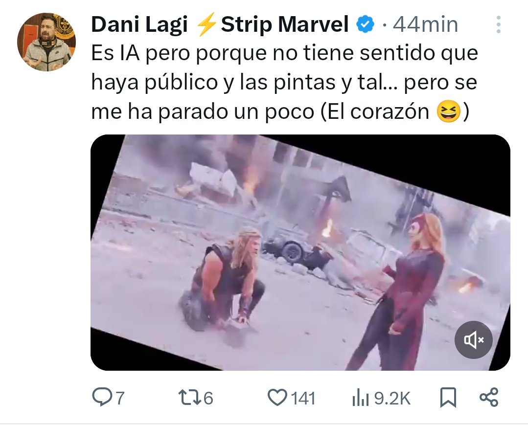 Tonto_CBM's tweet photo. Imagínate decir que se te paro el corazón con algo hecho con IA xd https://t.co/SGh6yZBzg0