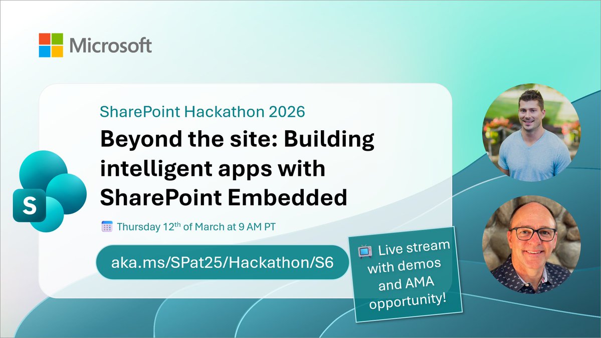 Microsoft 365 Developer tweet media