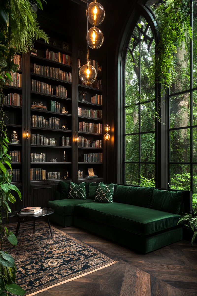 aesthetic117777's tweet photo. Dark academia home decor design 📜. Key pieces in Pinned Post! 📌

#darkacademia #moodyemerald #homedecor #librarygoals #vintagefinds https://t.co/RMYnPJc4DA