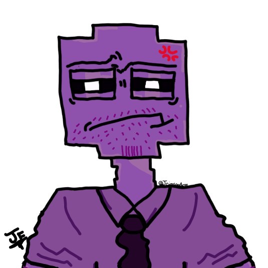 JrimsonArts's tweet photo. He's curious/irritating at you about something what's up with Him?

William what's wrong why you staring at us like that are we still getting our paycheck or are you hiding something that we don't know who cares ...

#williamafton #fnaf #fnafmoviemixgameart  #thepurpleguy https://t.co/PtL1CzorSX
