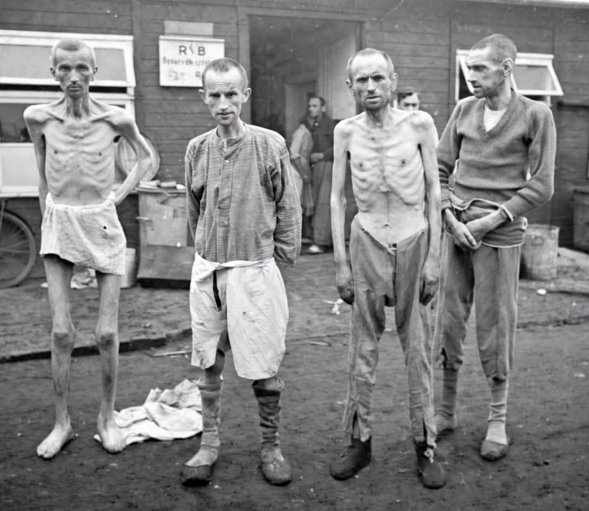 Someone once wrote on the wall of a Nazi camp: ‘If there really is a God, He will have to beg for my forgiveness.’
The Holocaust showed the depths of human cruelty. Our responsibility was supposed to be to remember and ensure it never happened again.
Yet today we watch innocent