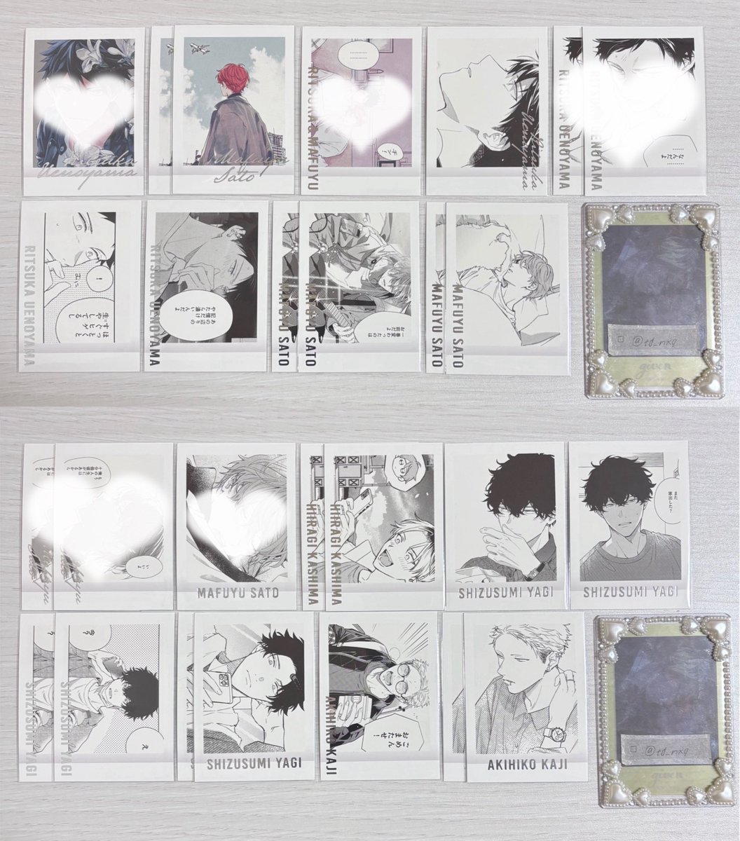 td_nxq's tweet photo. @x_ ꒰ 交換 ꒱ ギヴン展 ENCORE ぱしゃこれ

譲⌇画像①〜②

求⌇画像③

▫️郵送のみ
▫️特典秋春は同種しずらぎとの交換
検索からもお声掛けお願い致します🍒♡ https://t.co/KJDiPp83cD