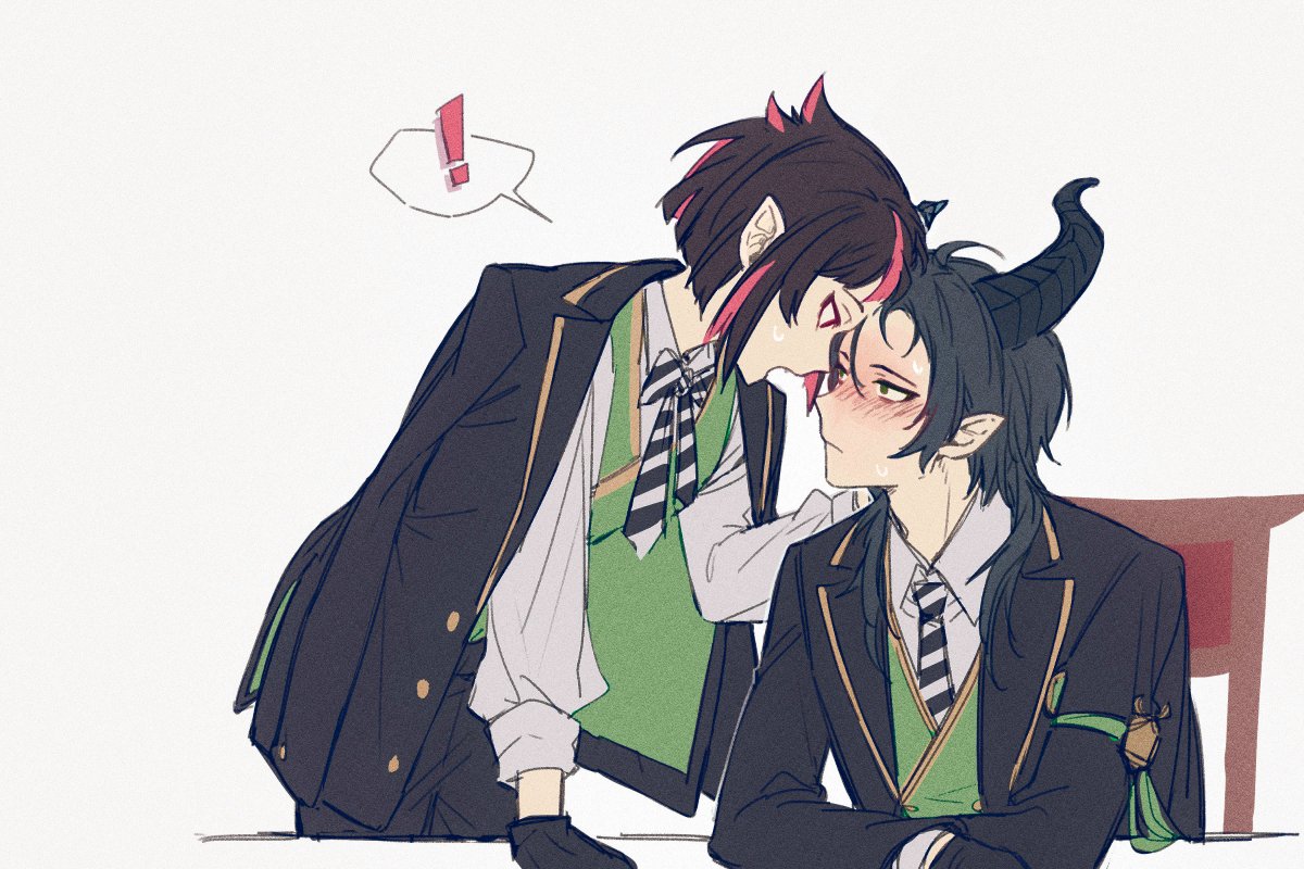 角折れた後の🐉が体調崩すと過保護になる🦇様
（マレリリ）