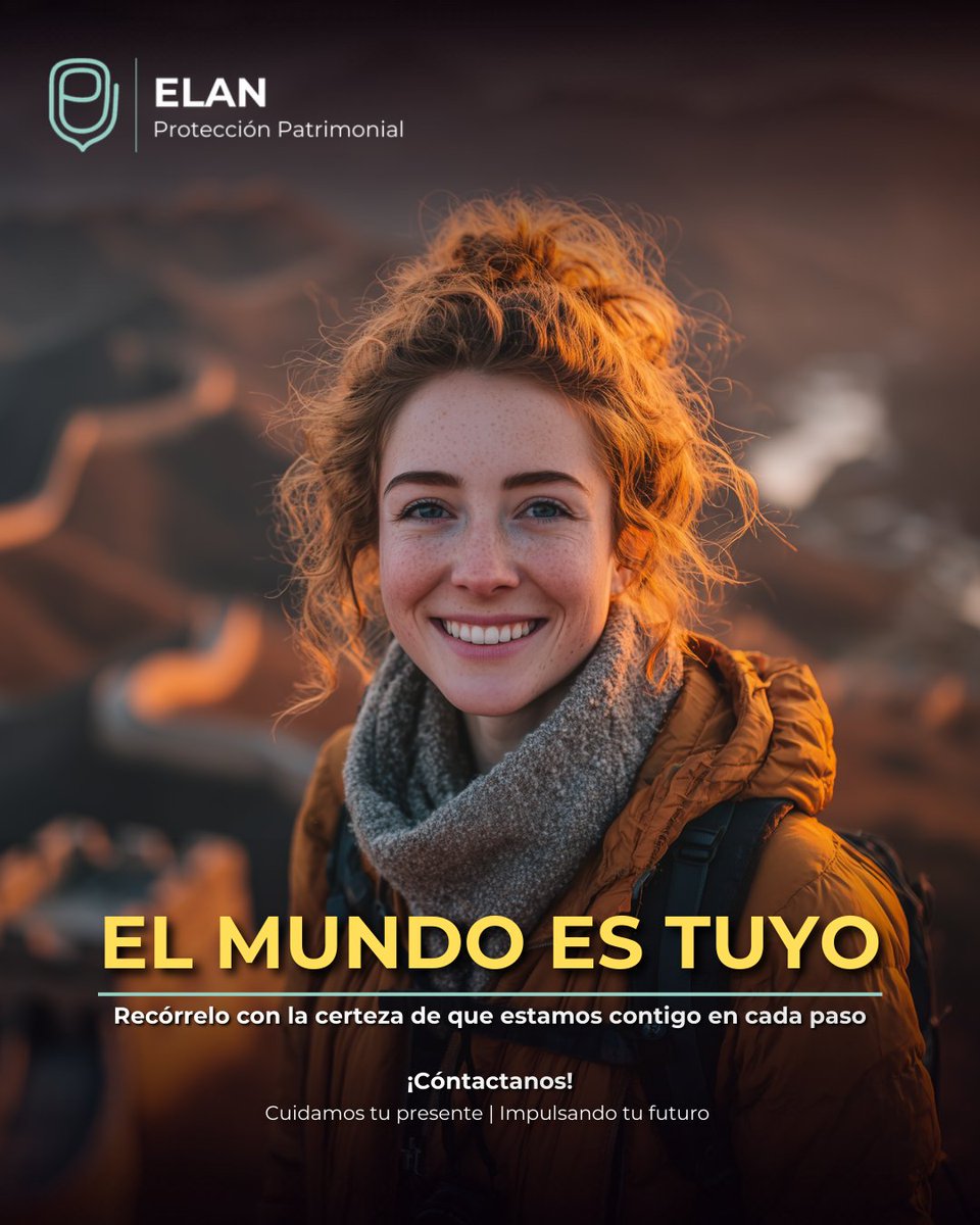 El mundo es tuyo. Recórrelo con la certeza de que estamos contigo en cada paso. 🌍✨

En ELAN blindamos tus aventuras con respaldo médico y paz mental

📩 ¡Contáctanos!
hubs.ly/Q046j10r0

#ViajaSeguro  #SeguroDeViaje #AventuraSinLimites #TravelSecurity #ExploraElMundo