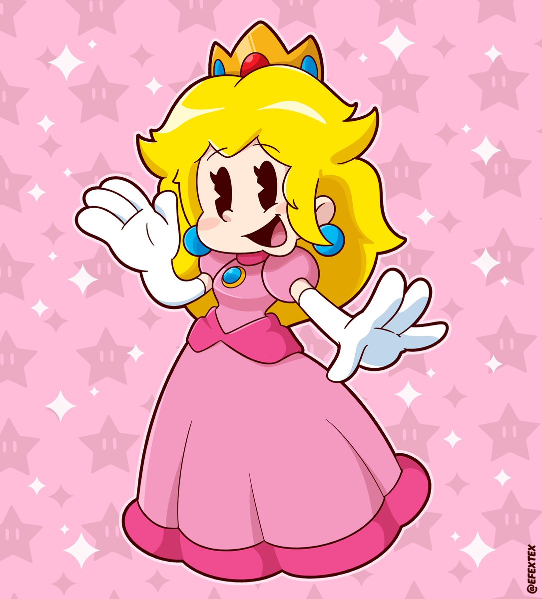 EFEXTEX's tweet photo. ✨ Cartoony Peach, Daisy, Rosalina &amp; Pauline ✨
#Mario10Day2026 #SuperMarioBros #nintendo https://t.co/Uw6pwuHVqC