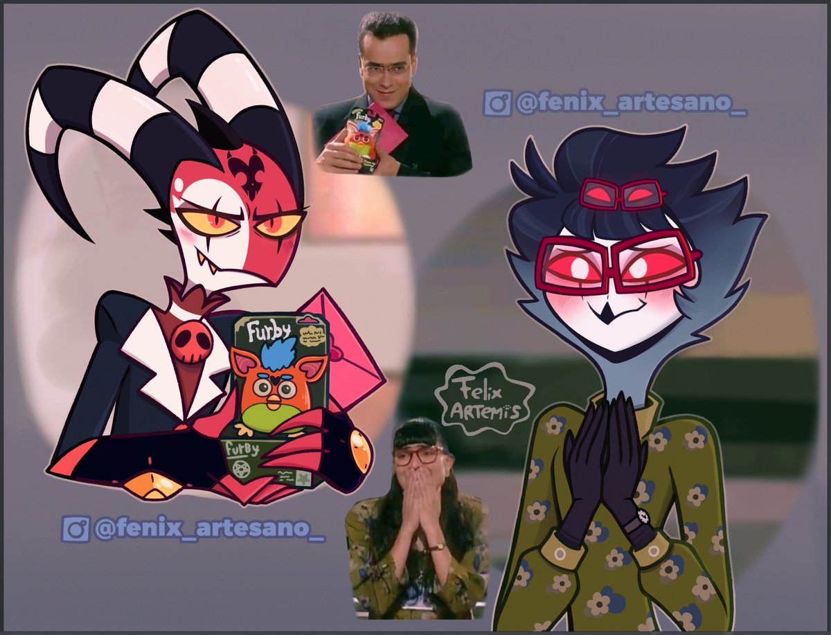felix_artemis's tweet photo. Tan divino, tan divino! 🥴✨

#HelluvaBoss #YoSoyBettyLaFea #Stolitz #HelluvaBossFanart https://t.co/KpQUNUaiyK