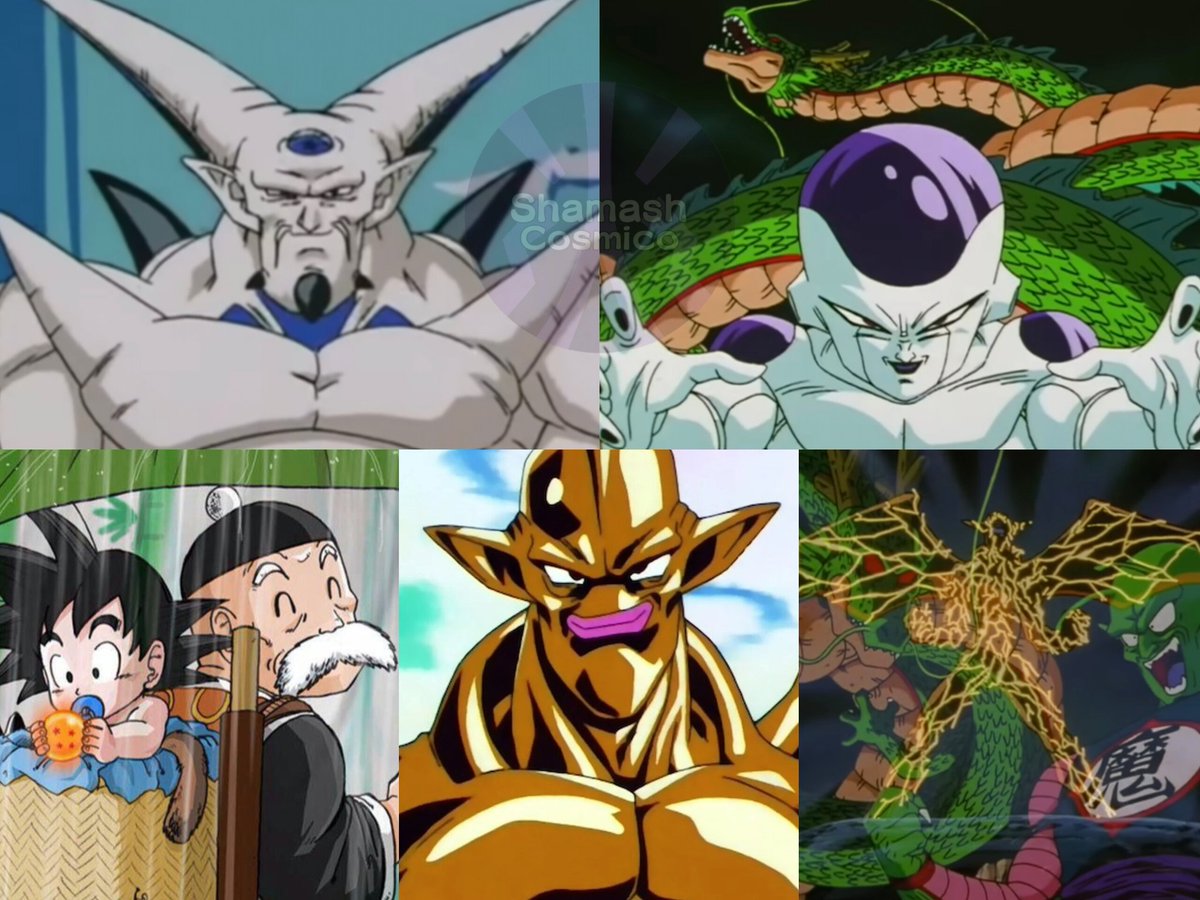 Omega Shenron, nació del deseo por Freezer, el villano principal de la franquicia.

Y 4 estrellas es honorable por la esfera del Abuelo Gohan, pero nace de Piccolo Daimaku, el otro villano original.

Los mejores dragones con lo mejor de las otras series, GT metió un detallazo.