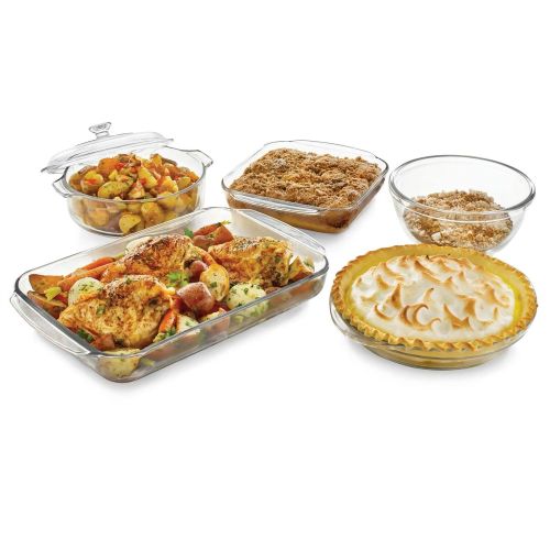 6-Piece Glass Bakeware Casserole Baking Dish Set - Microwave and Oven Safe

thepotstopshere.com/products/view/…