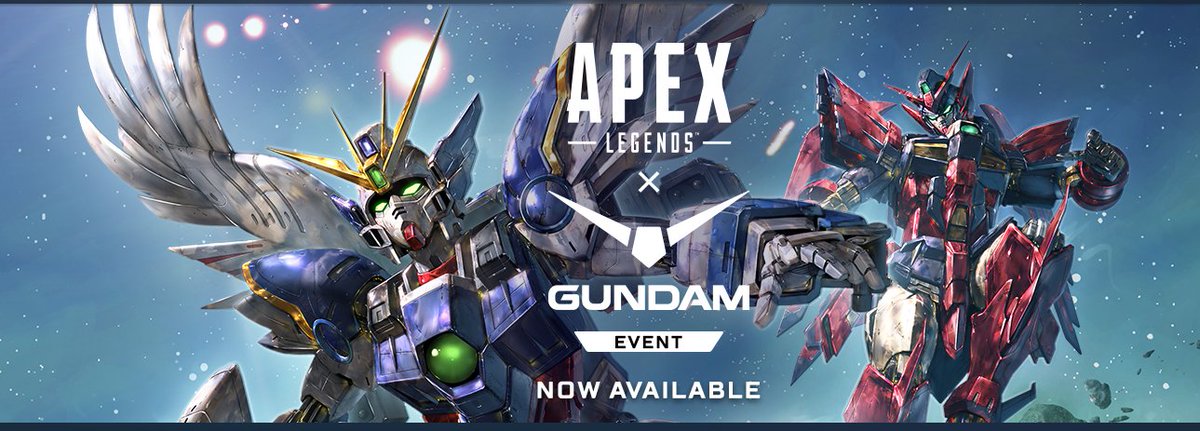 Timpedia's tweet photo. No interest in playing Apex but seeing Wing Zero and Epyon skins on the home page of Steam is just one of the coolest things of all time. https://t.co/qqzkKGtuSv