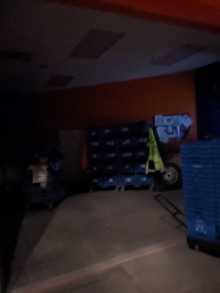MalwareProgram's tweet photo. I can officially say, Walmart is terrifying without power https://t.co/bKLVXuahkY