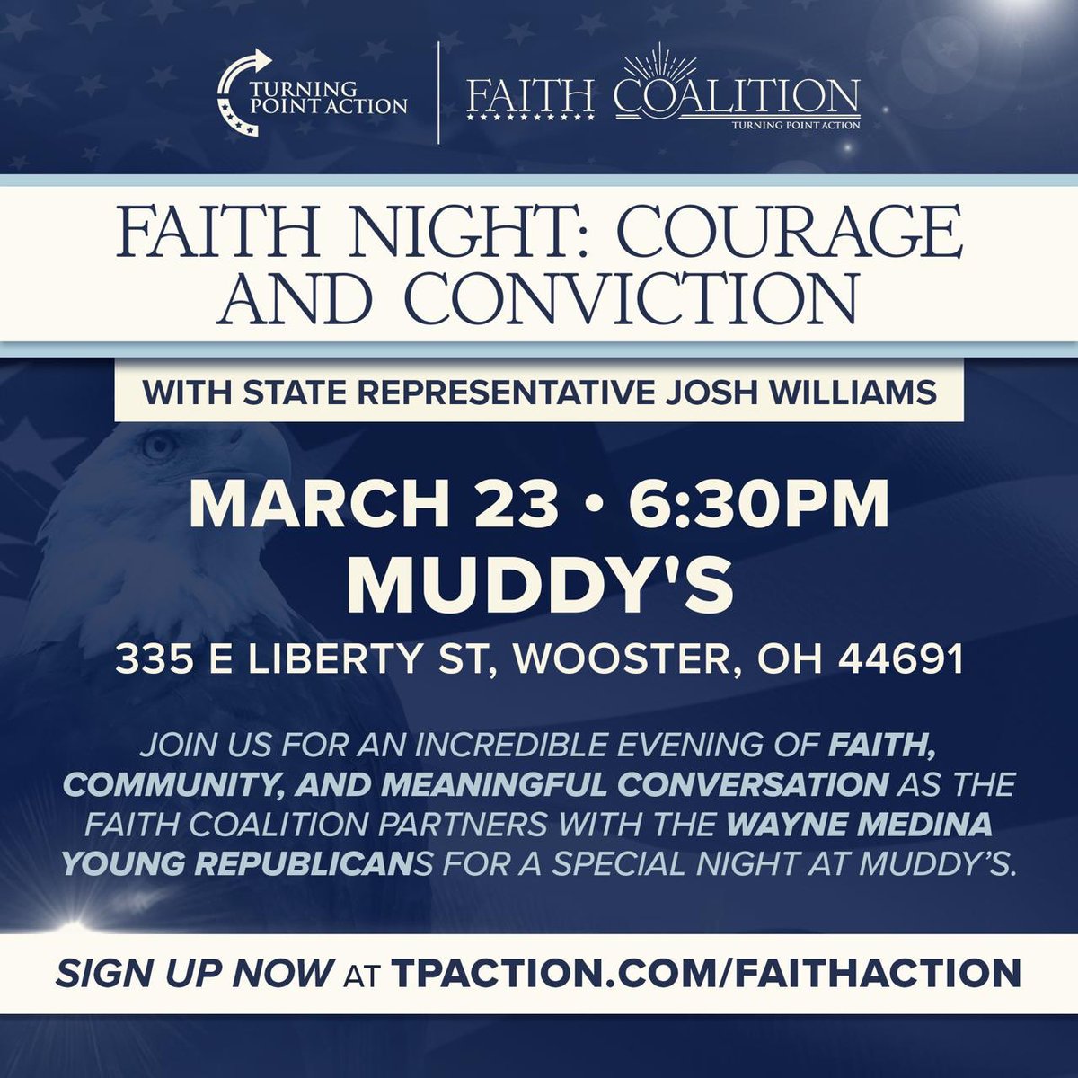 Tonight I spoke at the Lorain Republican Club about:

✅ The critical impact of utilizing the <a href="/TPAction/">Turning Point Action</a> app
✅ Checking in on elected officials with <a href="/TPAScorecard/">TPA Scorecard</a>
✅ Two upcoming Faith Coalition events

I look forward to working with these patriots to help keep Ohio red! 🇺🇸

RSVP