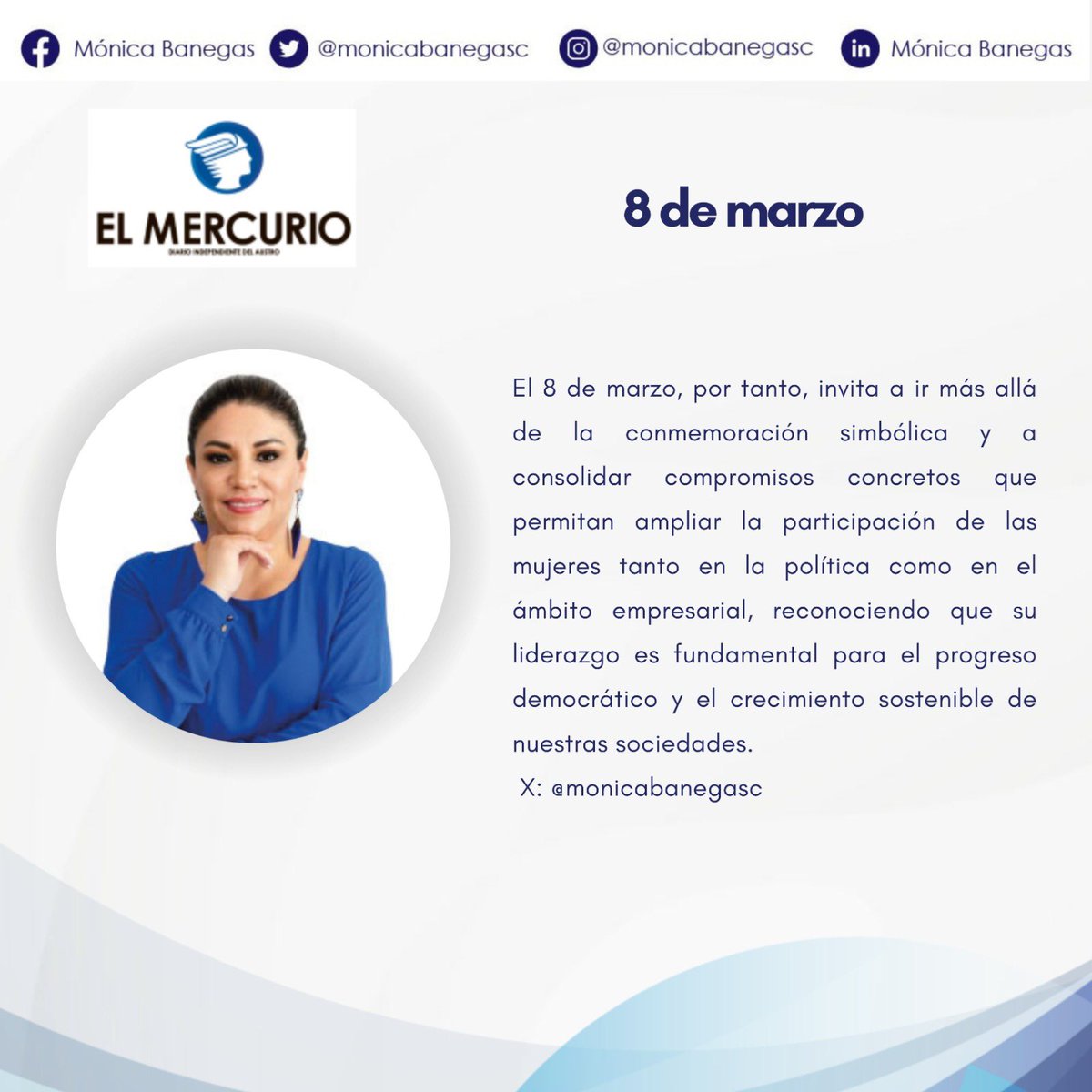 Monica Banegas 🇪🇨 tweet media